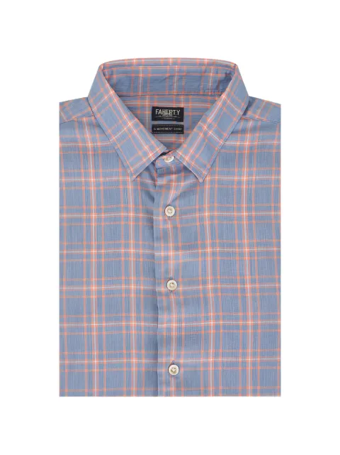 FAHERTY Movement check-print shirt