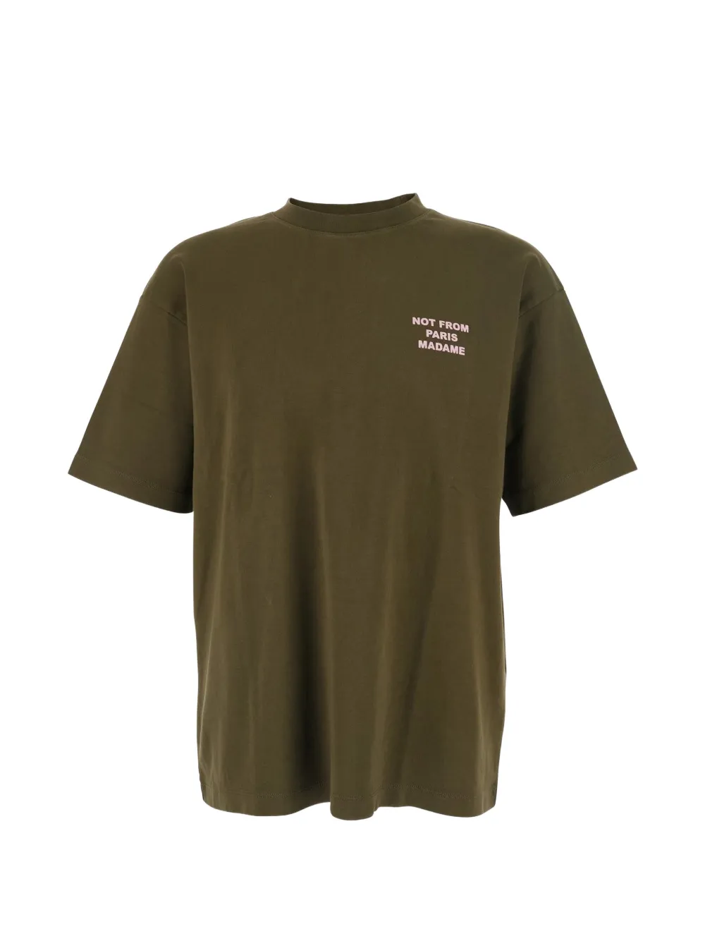 Drôle De Monsieur Not From Paris Madame T-shirt - Verde