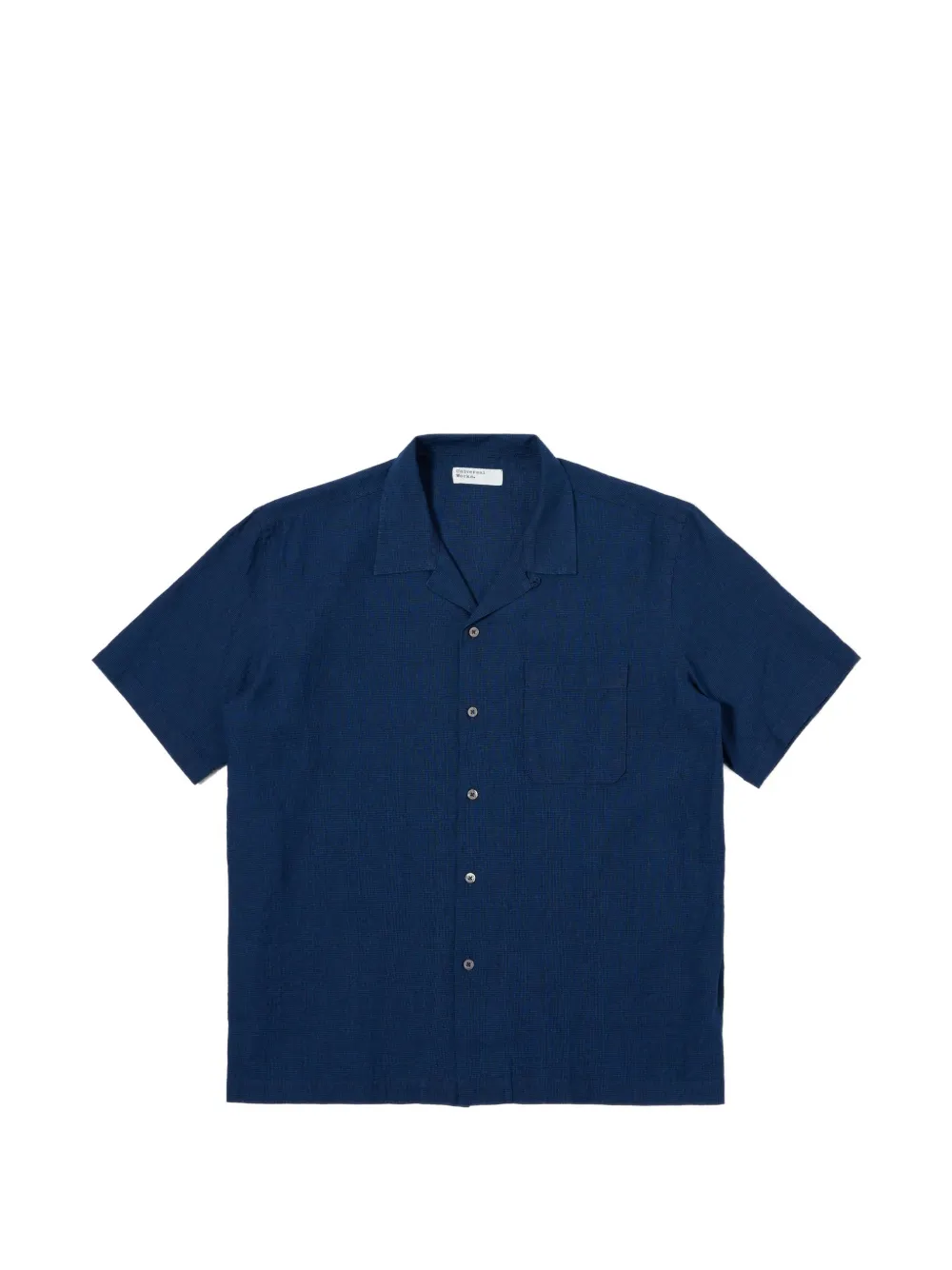 Universal Works Road Shirt In Blue