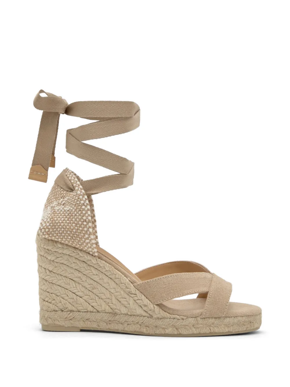 Castañer Bailey wedge heeled sandals - Nude