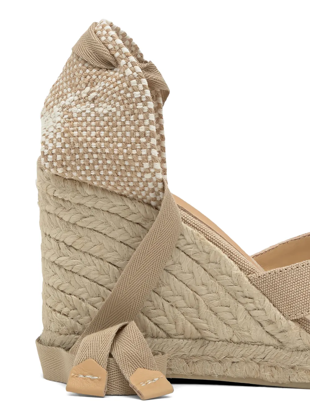 Castañer Bailey wedge heeled sandals Beige