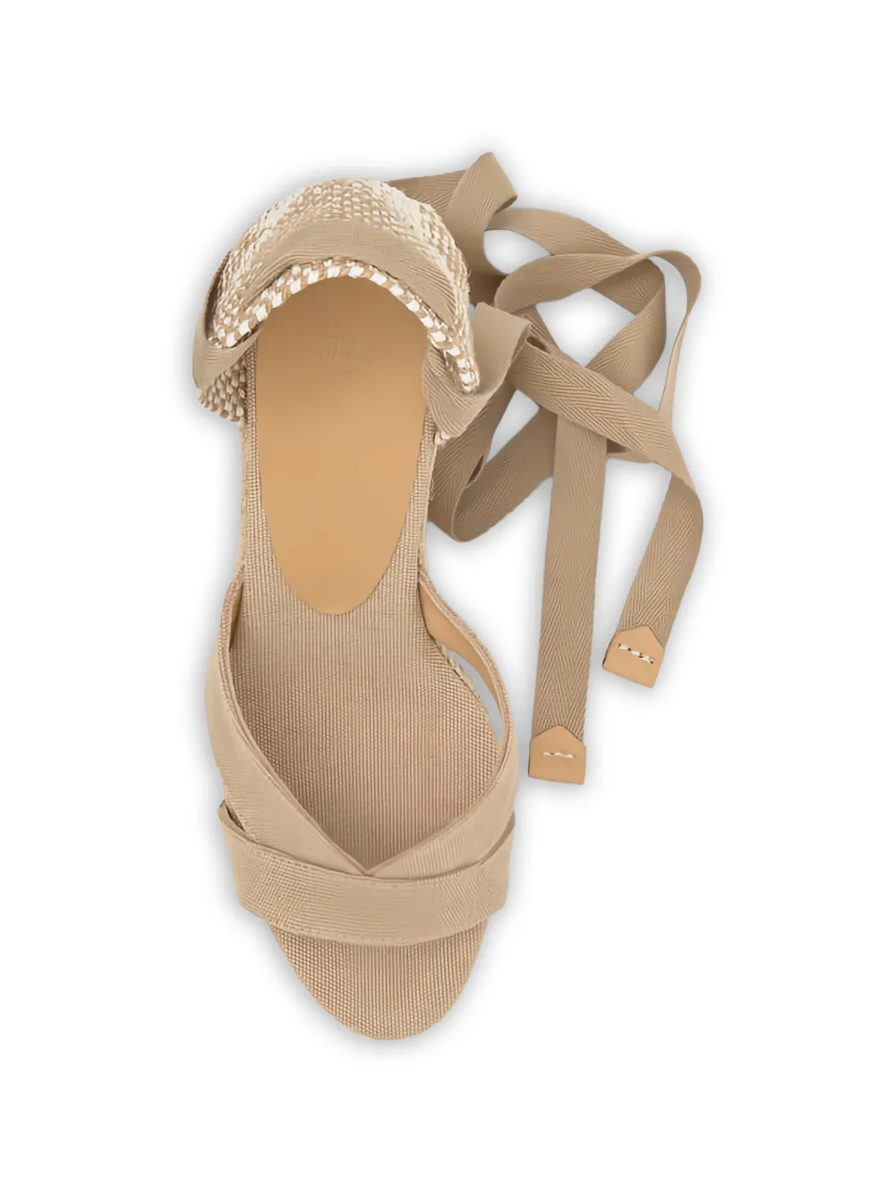 Castañer Bailey wedge heeled sandals Beige