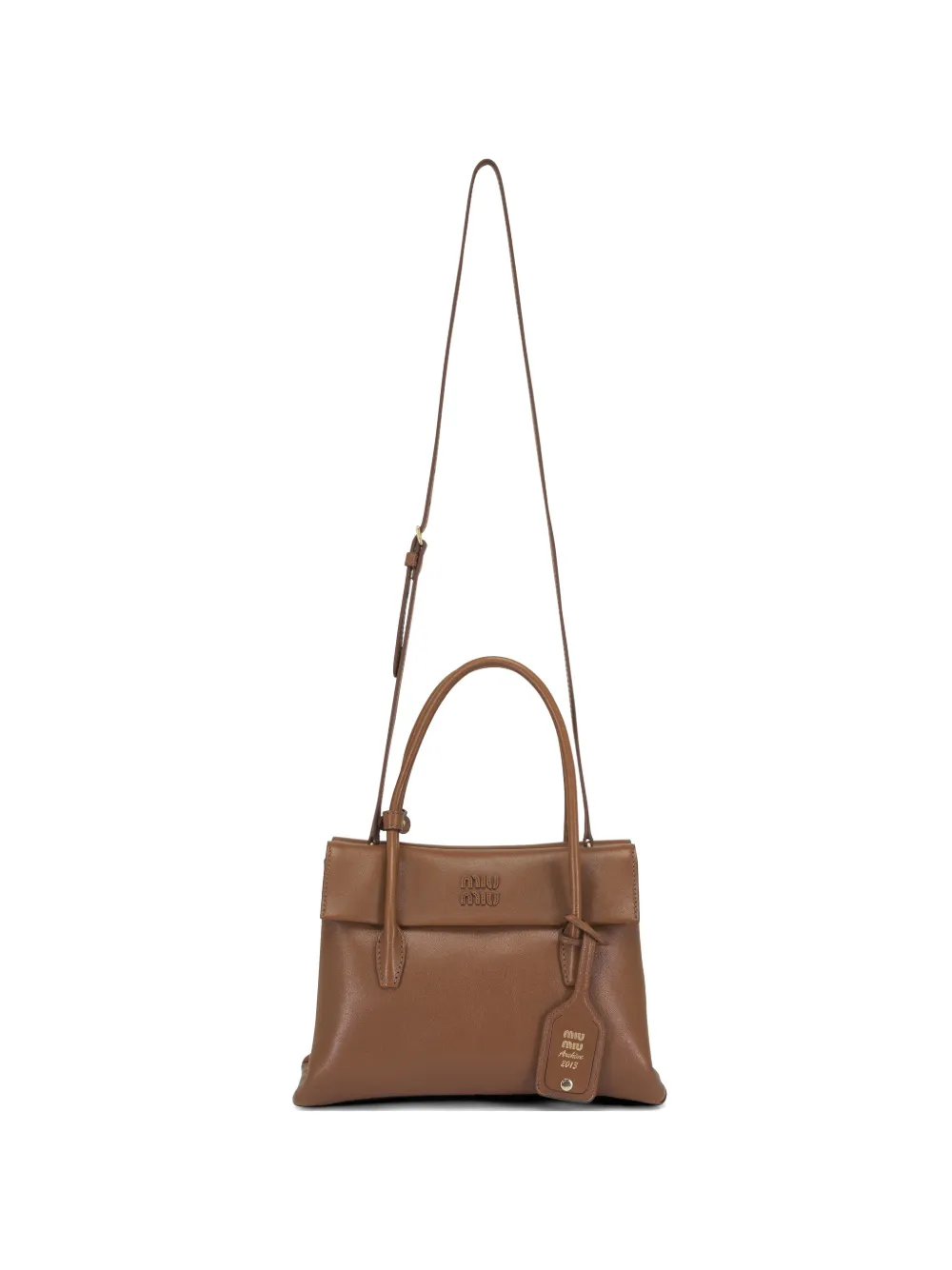 Miu Miu leather cross body bag - Brown