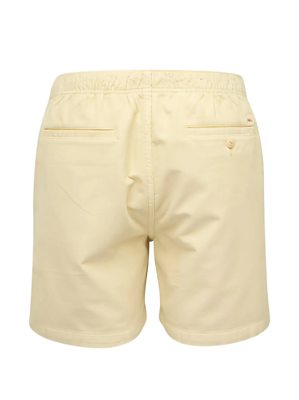  Faherty Drawstring Elasticated Shorts - Jaune 