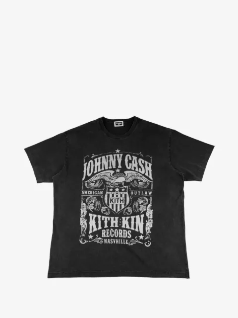 KITH x Johnny Cash Outlaw Records T-shirt