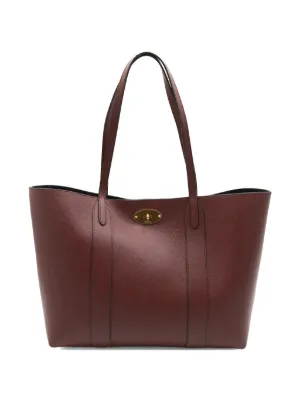 Mulberry Bayswater Leather Tote Bag | Brown | FARFETCH RO