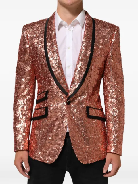 Dolce & Gabbana Sicilia sequin-embellished blazer