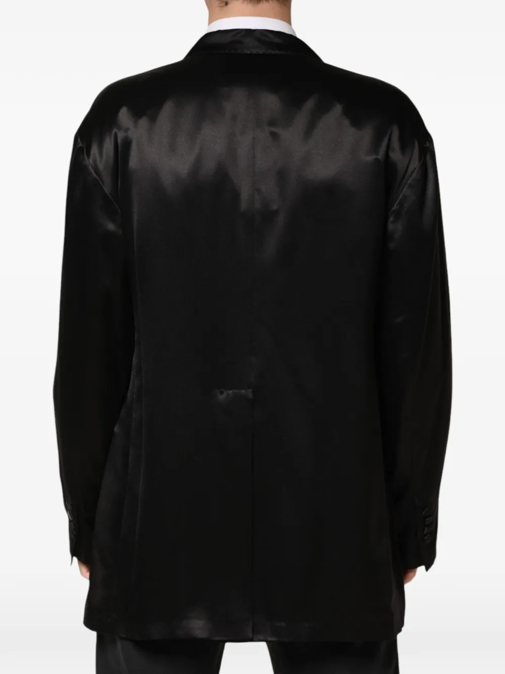 Dolce & Gabbana Blazer met dubbele rij knopen Zwart