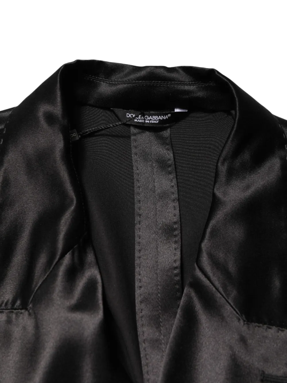Dolce & Gabbana Blazer met dubbele rij knopen Zwart