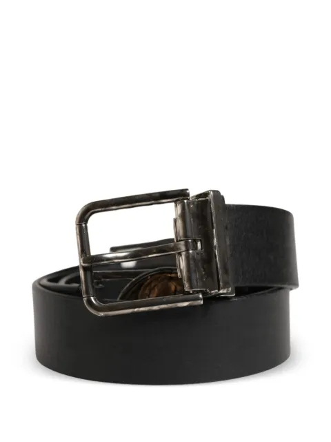 Dolce & Gabbana coin-embellished leather belt