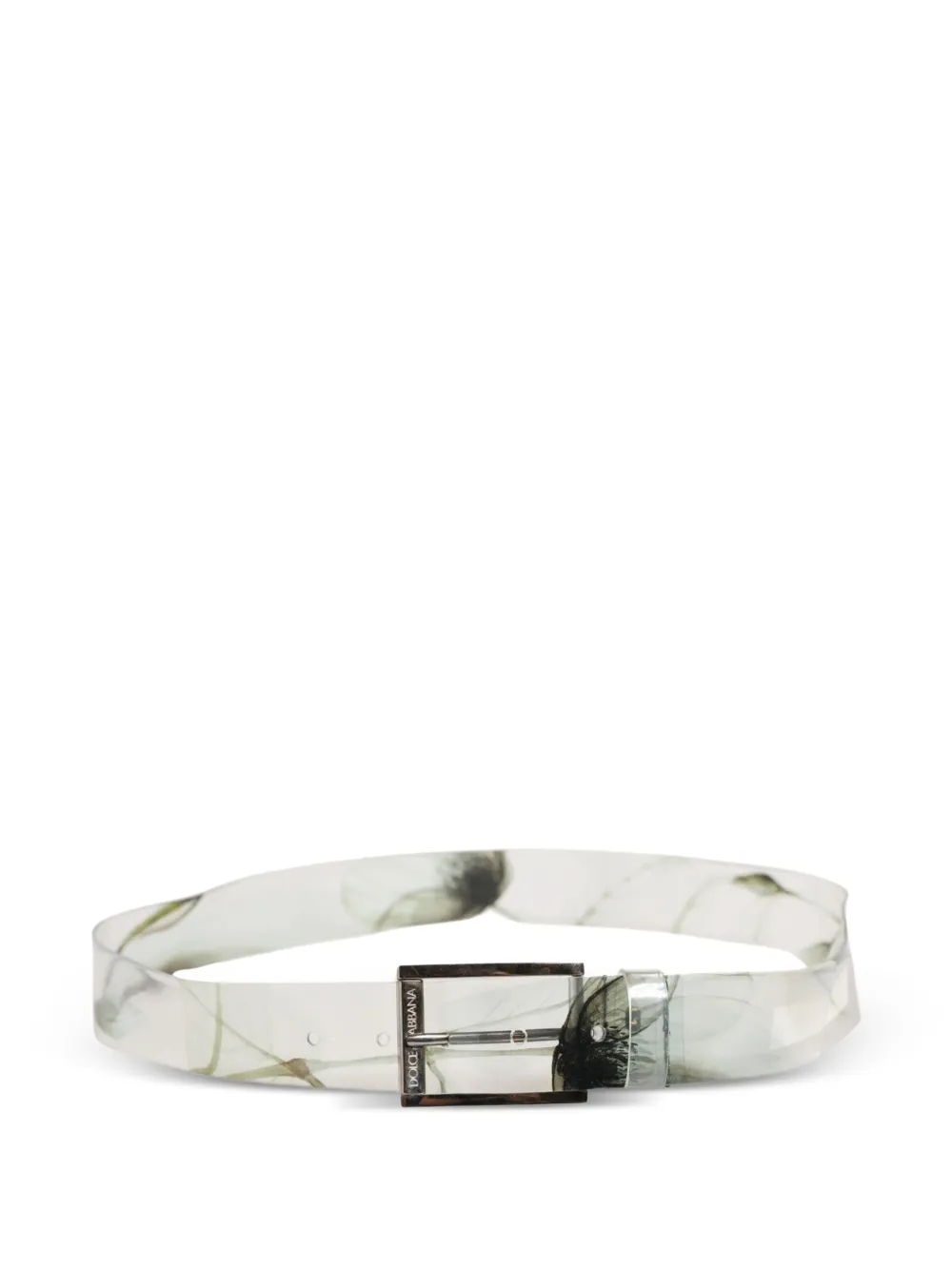Dolce & Gabbana Cintura con fibbia - Bianco