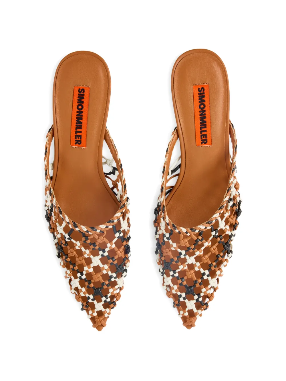 Simon Miller Gala knotted mules Beige