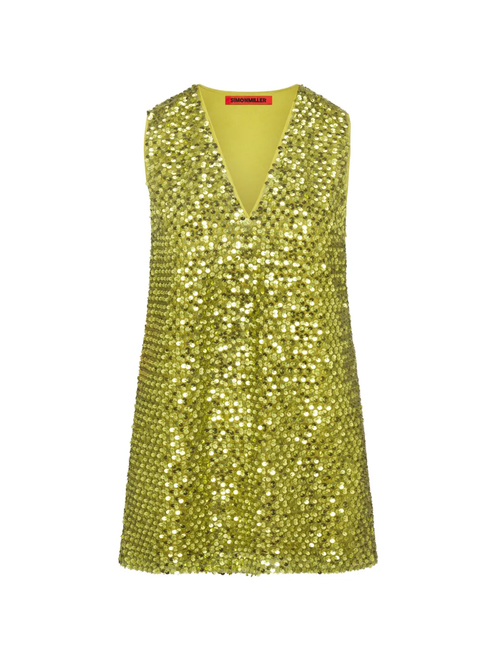 Simon Miller Fountain sequin-embellished mini dress - Verde