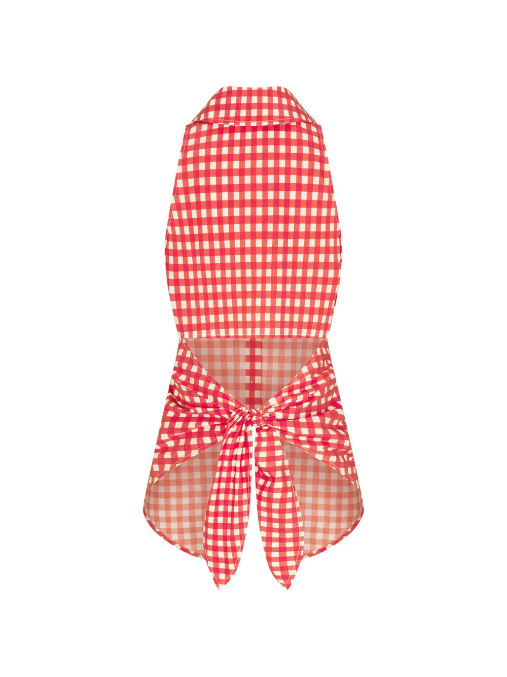 Simon Miller Loch mouwloze popeline blouse Rood