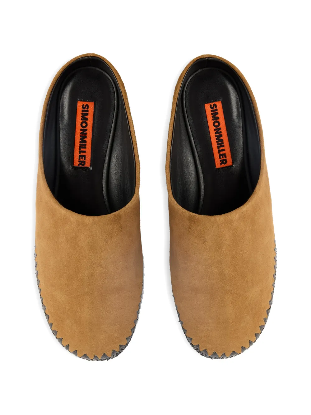 Simon Miller Riad suede slippers Beige