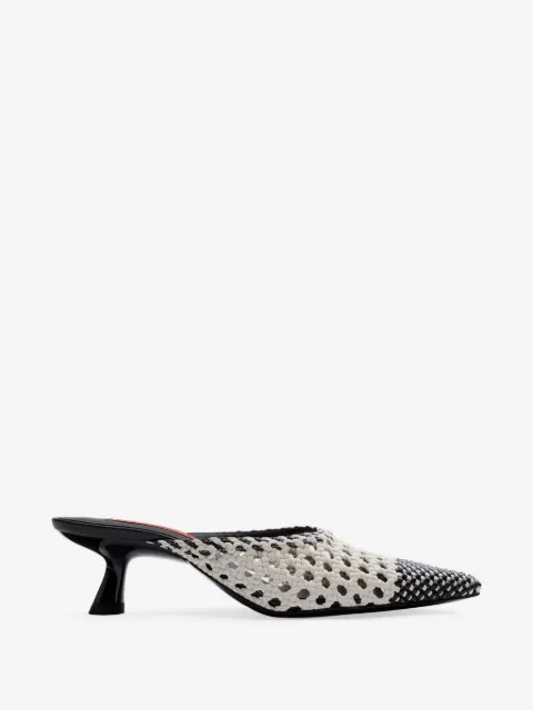 Simon Miller Gala woven heeled mules