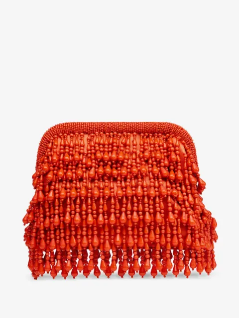 Simon Miller beaded-drop clutch bag