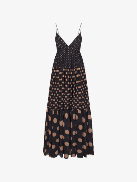 Simon Miller Romi polka-dot maxi dress