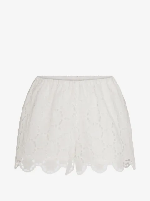 Simon Miller Isa eyelet mini shorts