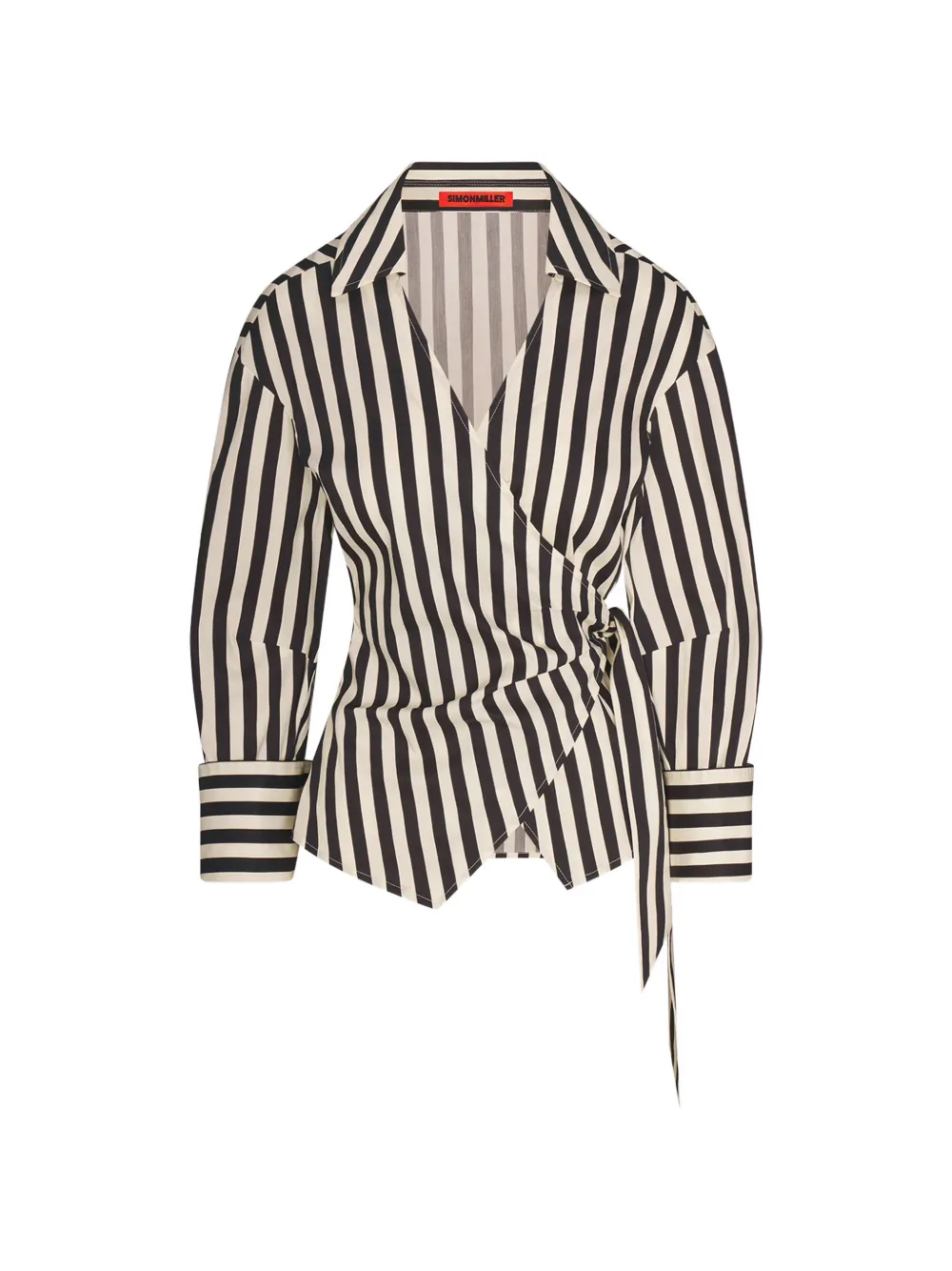 Simon Miller Anya wrap blouse - Nero