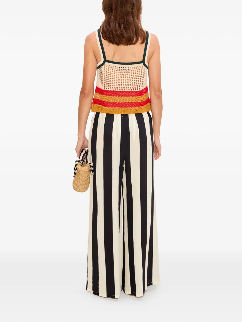 Simon Miller Dibby gehaakte cropped tanktop Rood