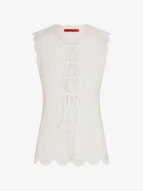 Simon Miller Blusa Delilah con occhielli