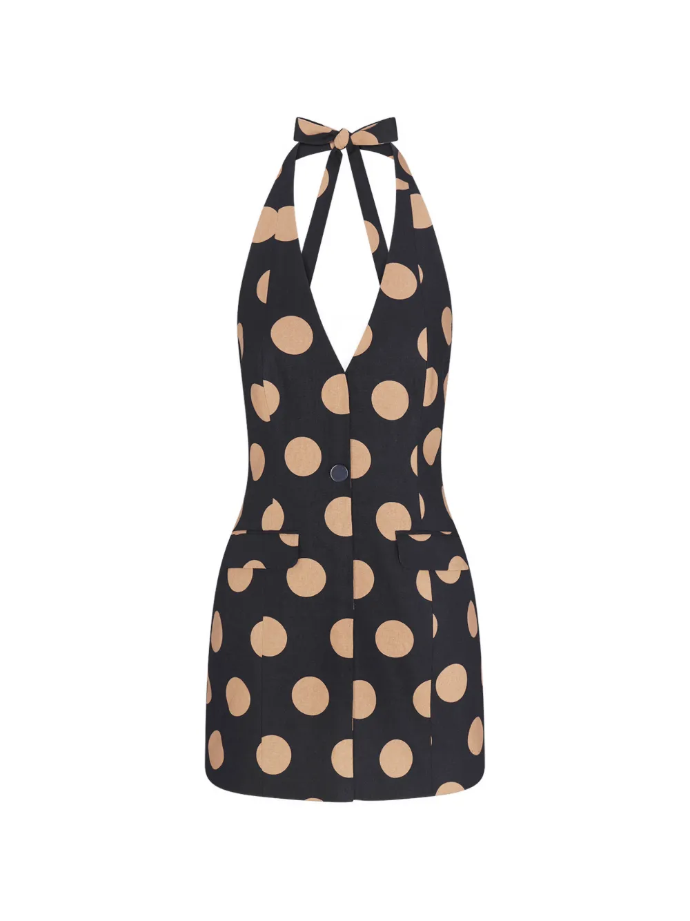 Simon Miller Kirra polka-dot mini dress - Nero