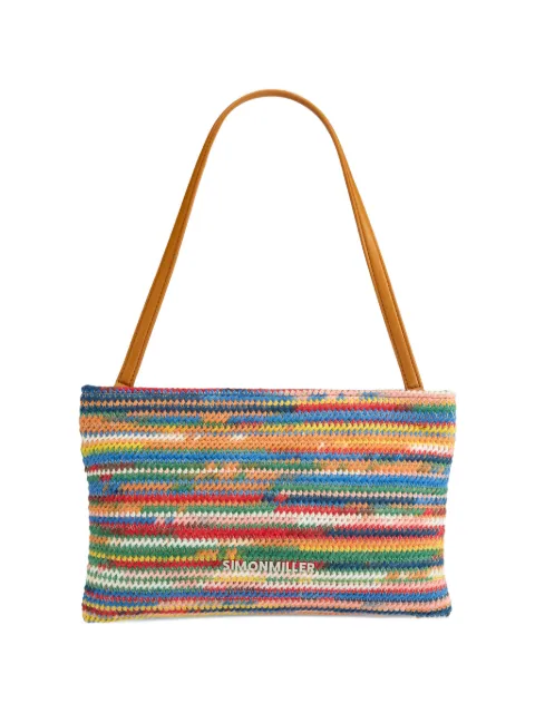 Simon Miller Boxy space-dye clutch bag