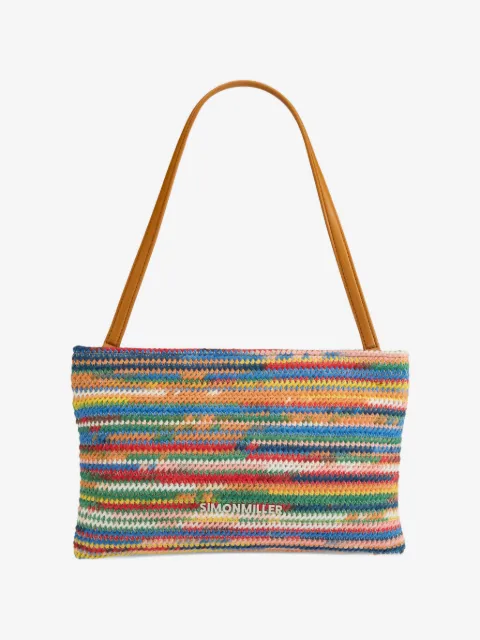 Simon Miller Boxy space-dye clutch bag