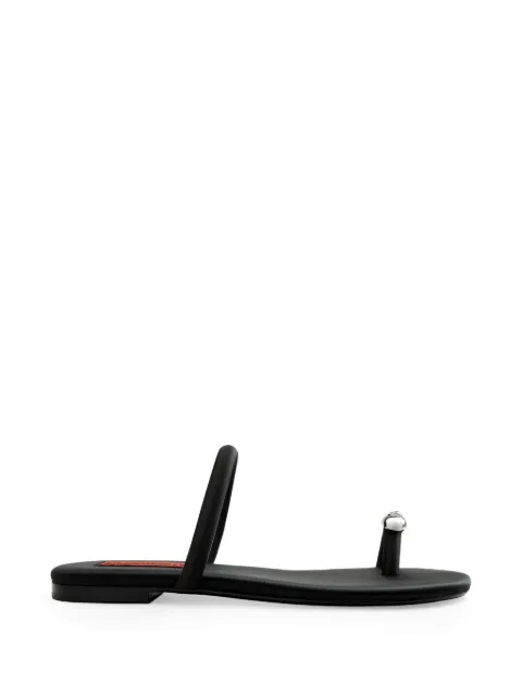 Simon Miller Pipe crystal-embellished flat sandals