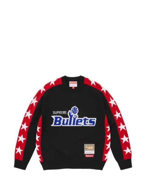 Supreme suéter NBA en colaboración con Mitchell & Ness