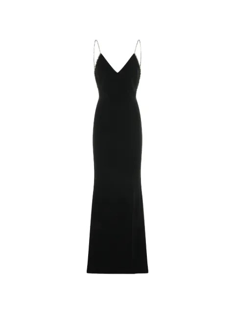 TOM FORD crystal-embellished backless dress