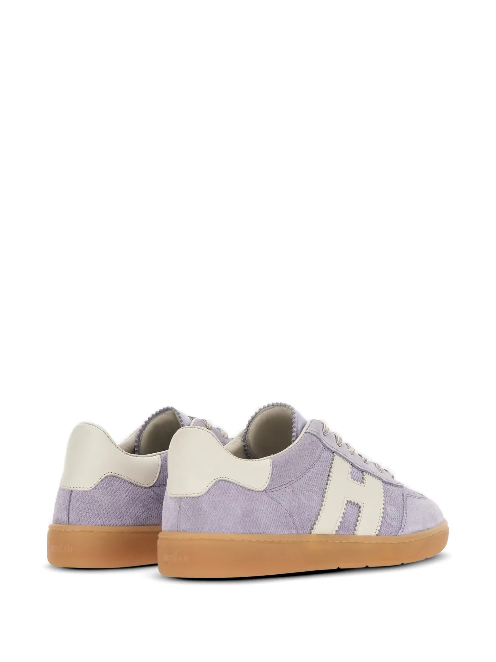 Hogan Cool logo-patch sneakers Paars