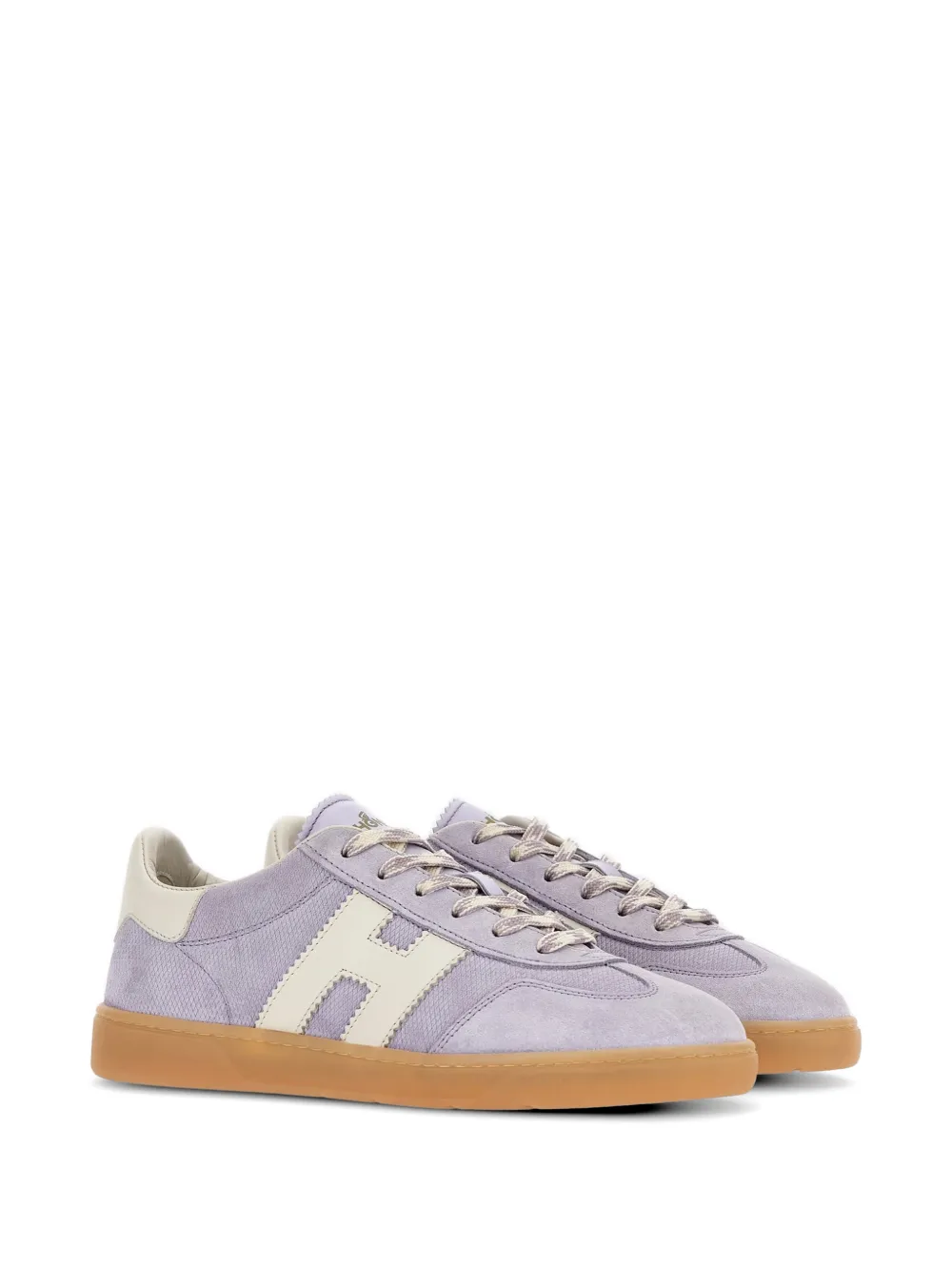Hogan Cool logo-patch sneakers Paars