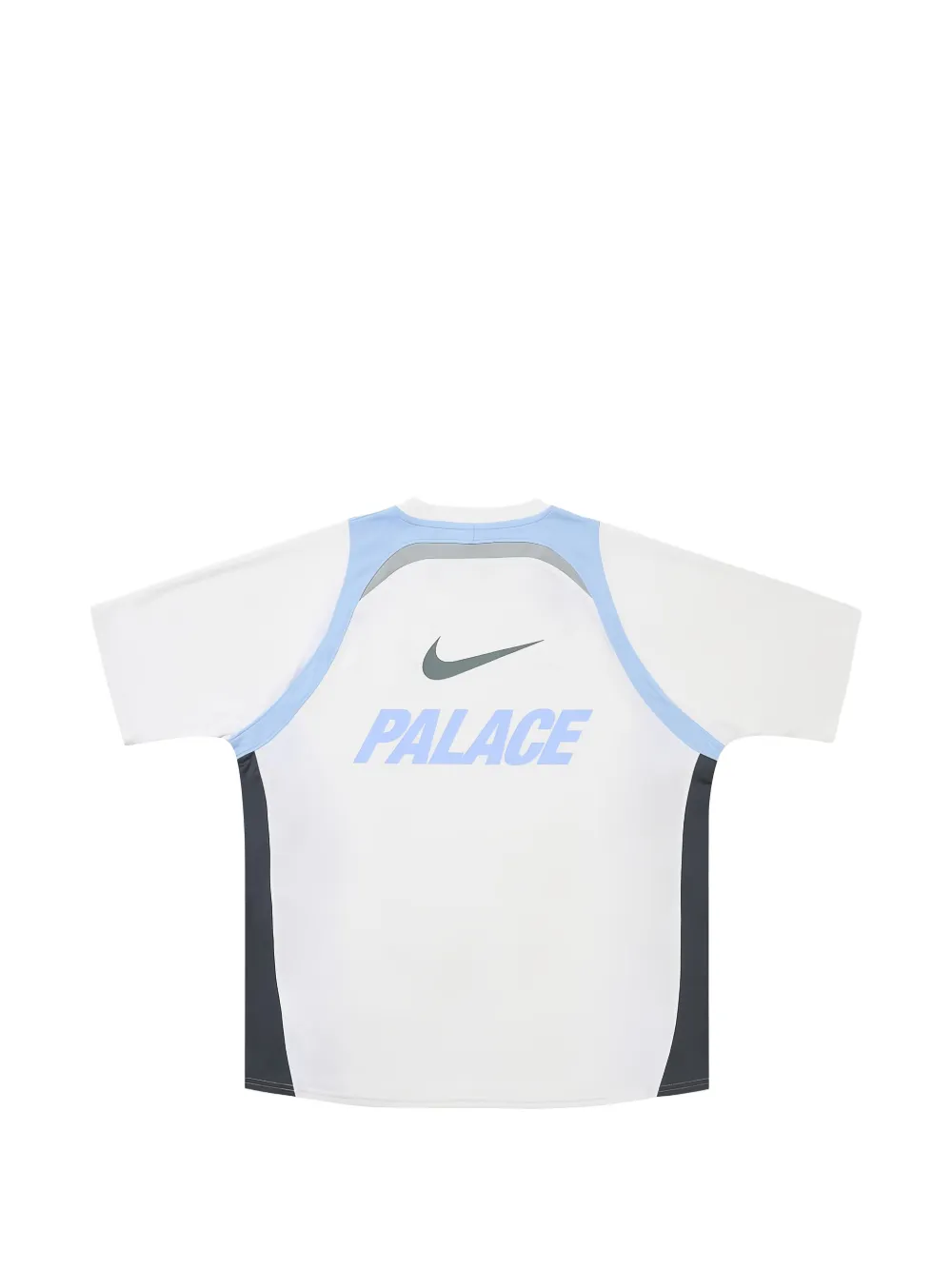 Palace x Nike T-shirt met logoprint en vlakken Wit