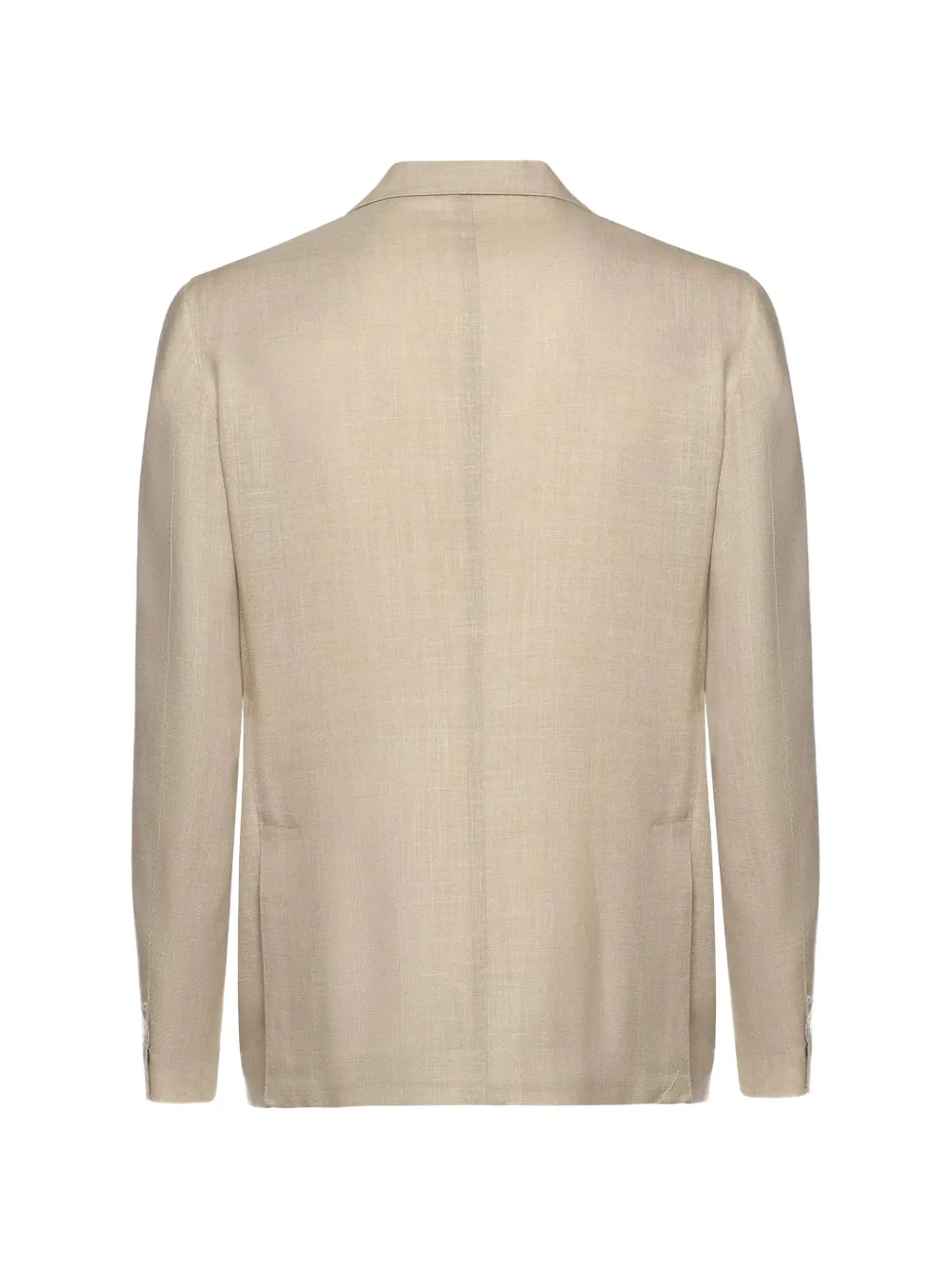 Eleventy Jack met enkele rij knopen Beige