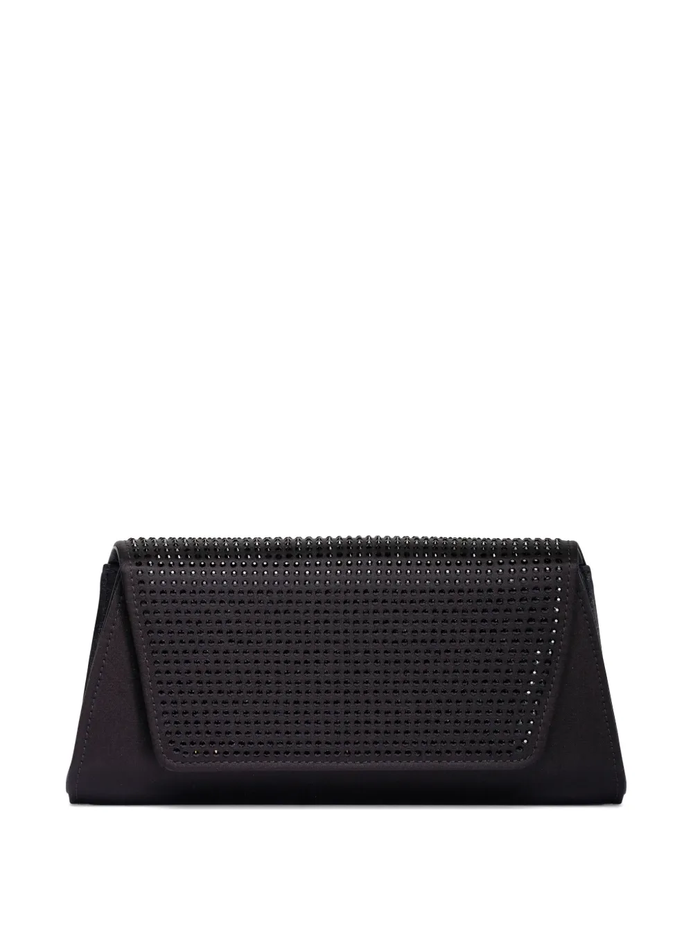 Akris Anouk stud-embellished clutch bag - Nero