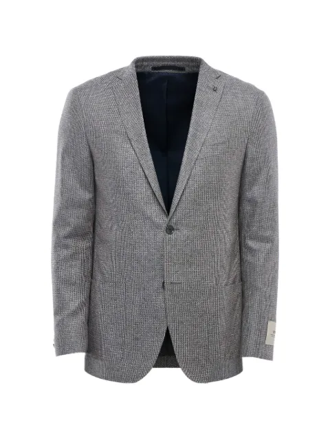 Corneliani single-breasted silk blazer