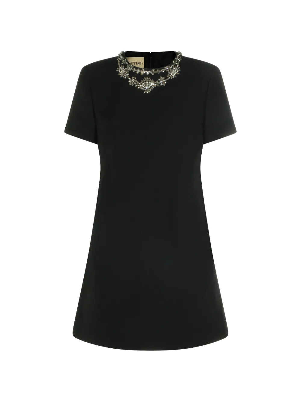 Valentino Garavani crystal-embellished dress - Black