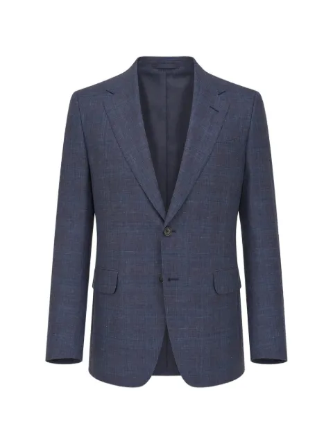Zegna check-pattern blazer