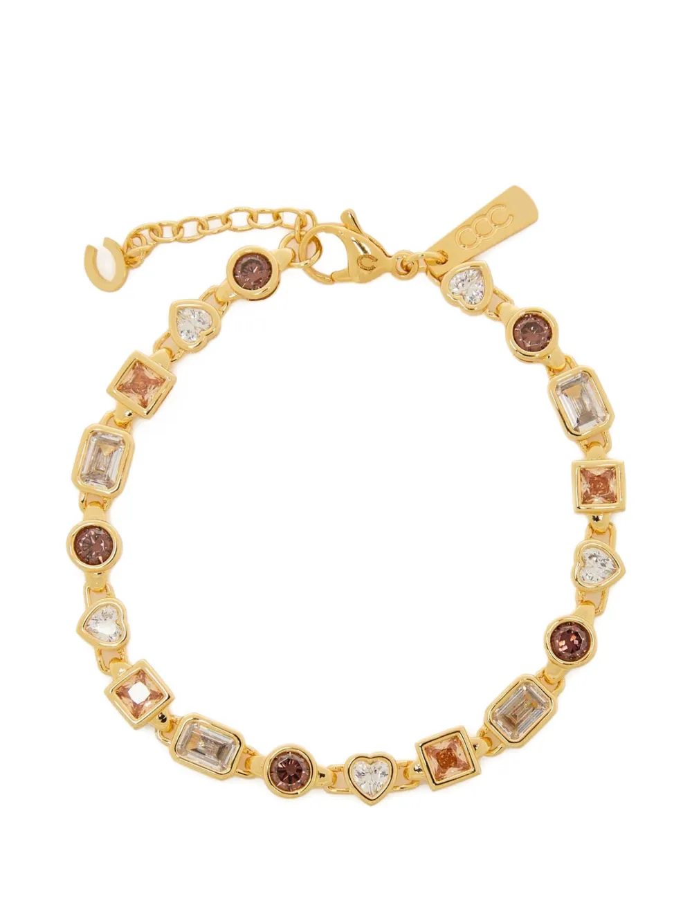 CERNUCCI crystal-embellished bracelet - Oro