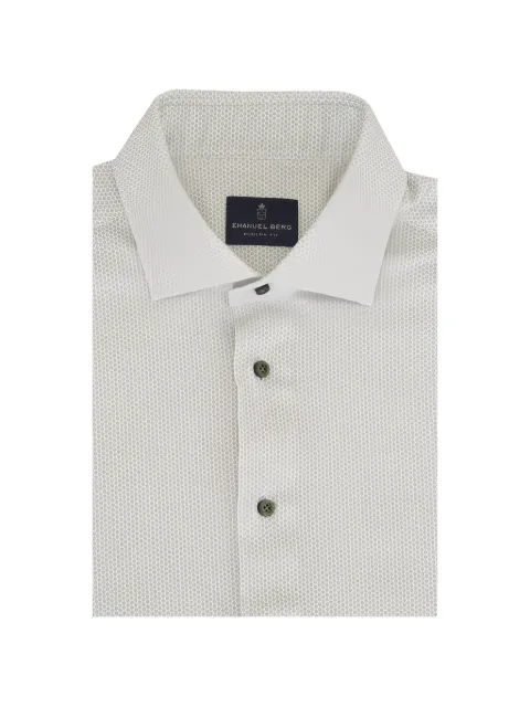 EMANUEL BERG geometric-print shirt