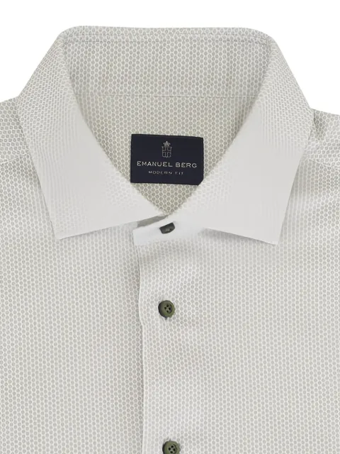 EMANUEL BERG geometric-print shirt