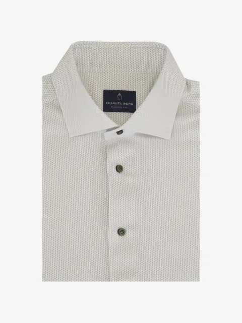 EMANUEL BERG geometric-print shirt