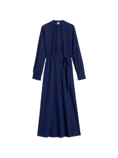 ASPESI ruffled belted midi dress