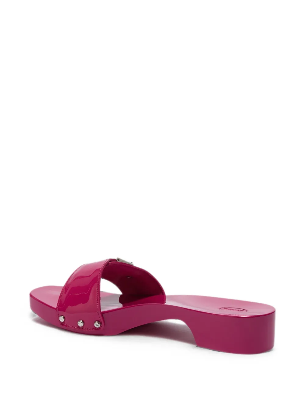 Scholl Pescura buckle-fastening leather sandals Roze