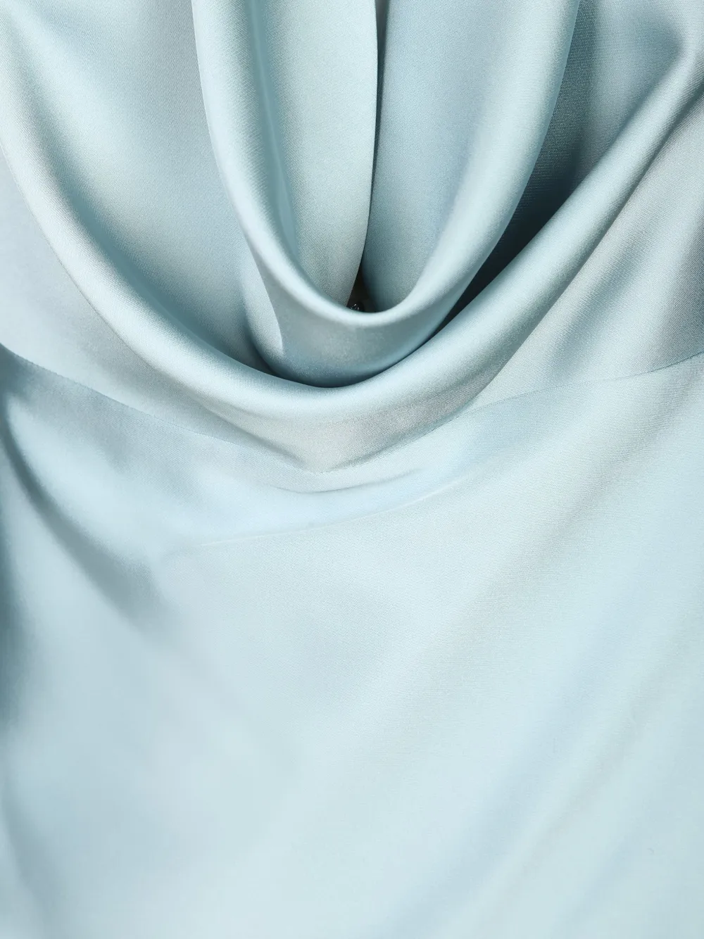 Blanca Vita Maxi-jurk met hoge hals Blauw