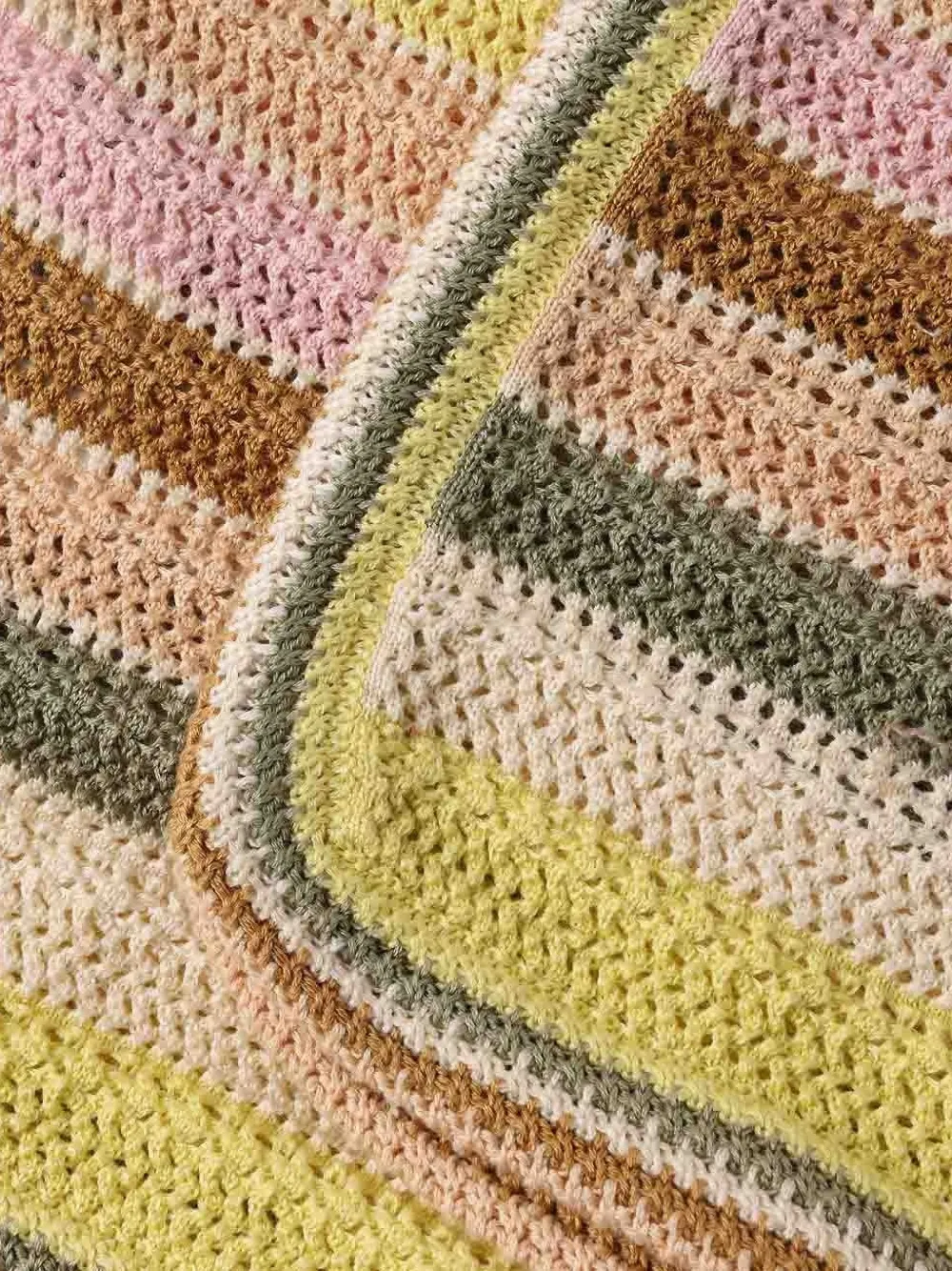 ZIMMERMANN Gehaakte shorts met Indra-streep Beige