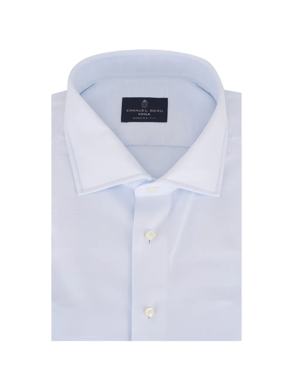 EMANUEL BERG Yoga piqué-texture shirt - Blu