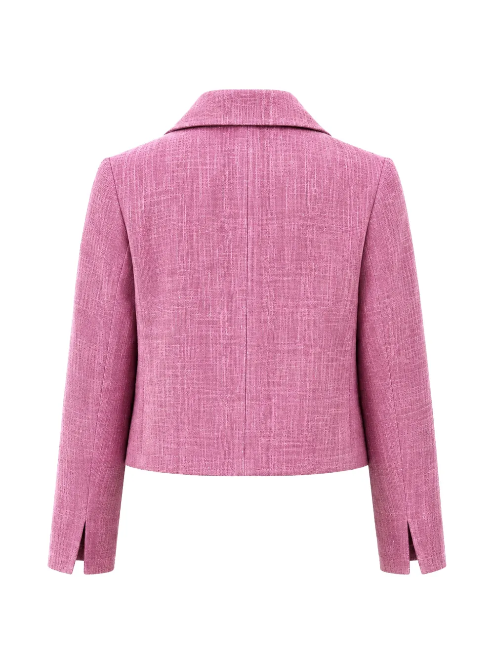  Odeeh Textured-finish Flap-pocket Jacket - Rosa 